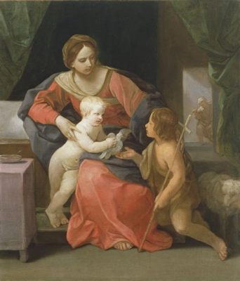  The Virgin and Child with Saint John the Baptist - 섬세한 디테일과 진취적인 조명의 조화!